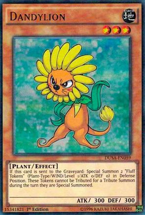 Dandylion (DUSA-EN059) - Duelist Saga 1st Edition-1