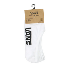 Vans 'Classic No Show' Socks - White (3 Pack)-1