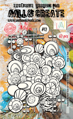 AALL and Create Ephemera - 012 - Stems & Pods - White-1