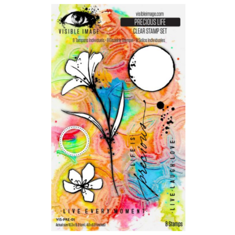 Set de sellos Precious Life de 4 pulg. x 6 pulg. de Visible Image-1