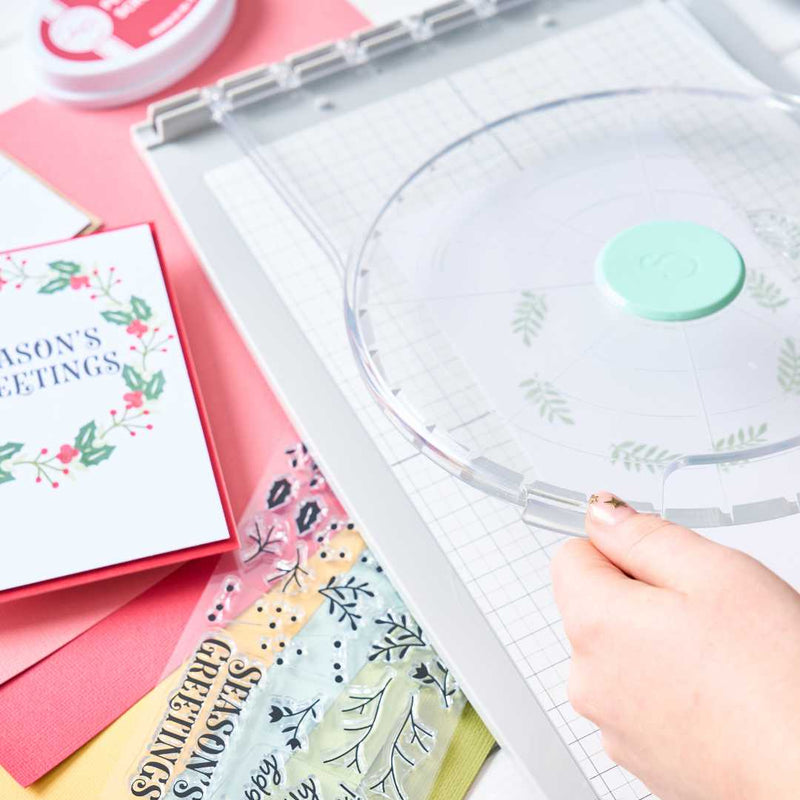 Sizzix Stencil & Stamp Tool Accessory Stamp & Spin Tool-5