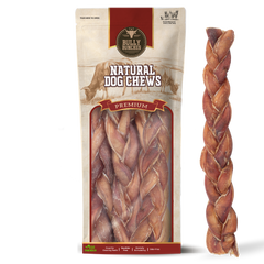 12 Inch Jumbo Braided Bully Stick-1