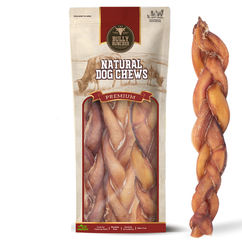 12 Inch Monster Braided Bully Stick-1