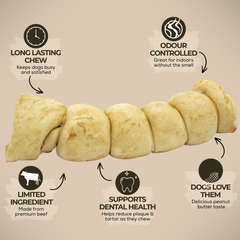 10-12 Inch Peanut Butter Cheek Roll-3