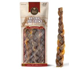 10-12 Inch Braided Collagen Stick-1