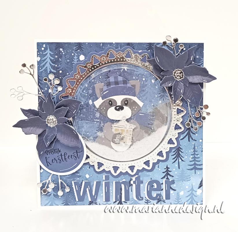 Bloc de papier Marianne Design A4 - Hygge d'hiver-7