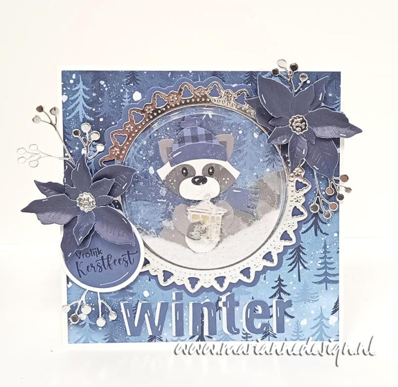 Bloc de papier Marianne Design A4 - Hygge d'hiver-7