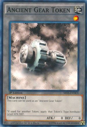 Token: Ancient Gear (SR03-ENTKN) - Structure Deck: Machine Reactor 1st Edition-1