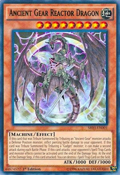 Ancient Gear Reactor Dragon (SR03-EN001) - Structure Deck: Machine Reactor Unlimited-1