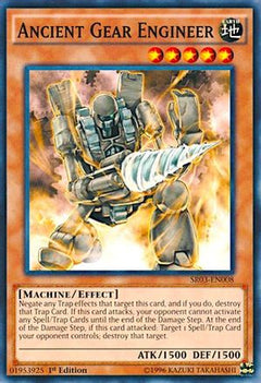 Ancient Gear Engineer (SR03-EN008) - Structure Deck: Machine Reactor 1st Edition-1