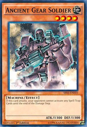 Ancient Gear Soldier (SR03-EN010) - Structure Deck: Machine Reactor Unlimited