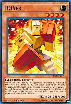 BOXer (SR03-EN017) - Structure Deck: Machine Reactor 1st Edition-1