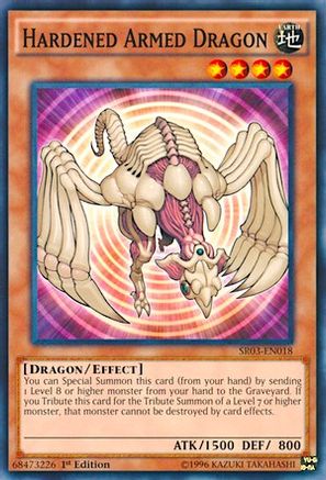 Hardened Armed Dragon (SR03-EN018) - Structure Deck: Machine Reactor 1st Edition-1