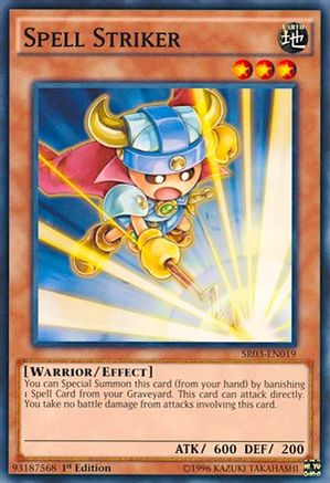 Spell Striker (SR03-EN019) - Structure Deck: Machine Reactor 1st Edition-1