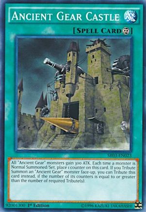 Ancient Gear Castle (SR03-EN023) - Structure Deck: Machine Reactor Unlimited