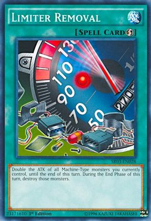 Limiter Removal (SR03-EN028) - Structure Deck: Machine Reactor Unlimited-1