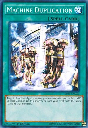 Machine Duplication (SR03-EN029) - Structure Deck: Machine Reactor Unlimited-1