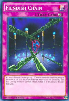 Fiendish Chain (SR03-EN036) - Structure Deck: Machine Reactor 1st Edition-1