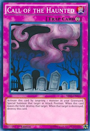 Call of the Haunted (SR03-EN037) - Structure Deck: Machine Reactor Unlimited-1