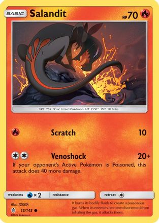 Salandit/145 - SM  Guardians Rising-1