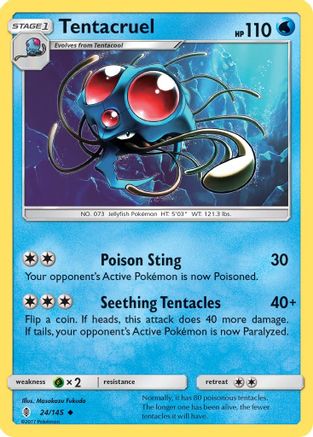 Tentacruel/145 - SM  Guardians Rising-1
