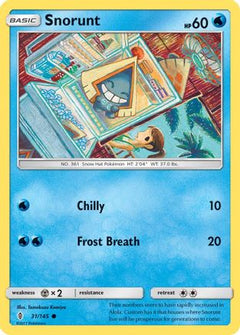 Snorunt 31/145 - SM  Guardians Rising Reverse Holofoil-1
