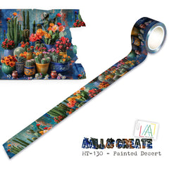 AALL and Create - Rouleau de Washi Tape 25mm x 10m - Painted Desert (Layer-It-Up !)-1