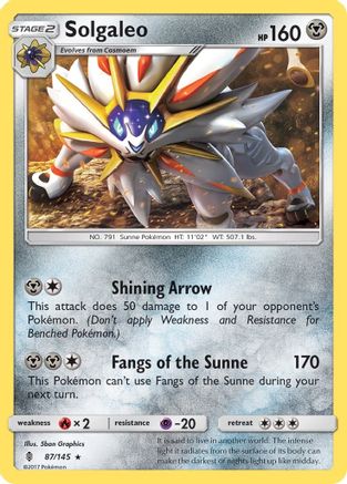 Solgaleo 87/145 - SM  Guardians Rising-1