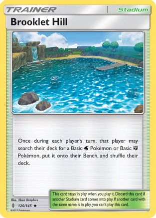 Brooklet Hill 120/145 - SM  Guardians Rising Reverse Holofoil-1