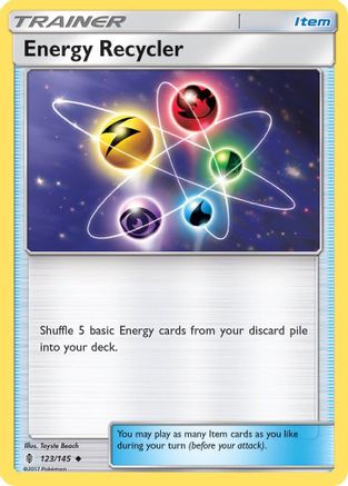 Energy Recycler 123/145 - SM  Guardians Rising-1