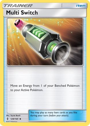 Multi Switch 129/145 - SM  Guardians Rising Reverse Holofoil-1