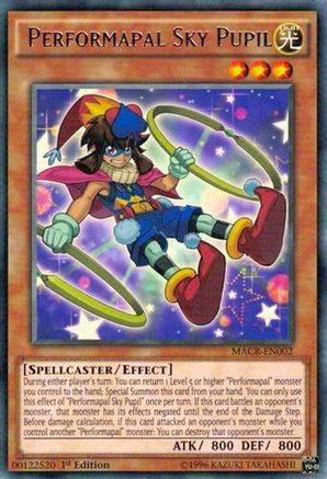 Performapal Sky Pupil (MACR-EN002) - Maximum Crisis 1st Edition-1