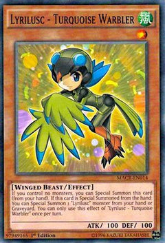 Lyrilusc - Turquoise Warbler (MACR-EN014) - Maximum Crisis Unlimited-1