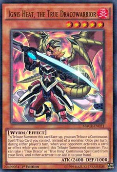 Ignis Heat, the True Dracowarrior (MACR-EN021) - Maximum Crisis 1st Edition-1