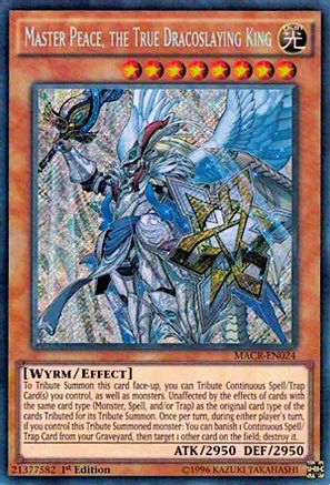 Master Peace, the True Dracoslaying King (MACR-EN024) - Maximum Crisis Unlimited-1