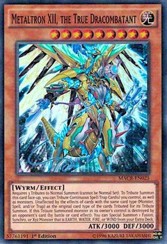 Metaltron XII, the True Dracombatant (MACR-EN025) - Maximum Crisis 1st Edition-1