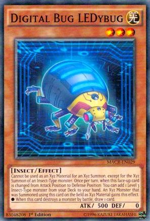Digital Bug LEDybug (MACR-EN029) - Maximum Crisis 1st Edition-1