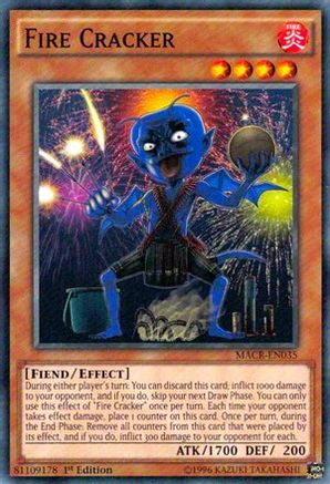 Fire Cracker (MACR-EN035) - Maximum Crisis 1st Edition-1