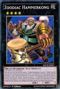 Zoodiac Hammerkong (MACR-EN047) - Maximum Crisis 1st Edition-1