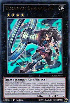 Zoodiac Chakanine (MACR-EN048) - Maximum Crisis 1st Edition-1