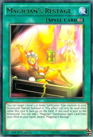 Magician's Restage (MACR-EN051) - Maximum Crisis Unlimited-1