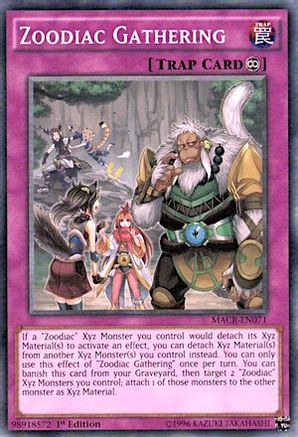 Zoodiac Gathering (MACR-EN071) - Maximum Crisis 1st Edition-1