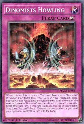 Dinomists Howling (MACR-EN076) - Maximum Crisis Unlimited-1