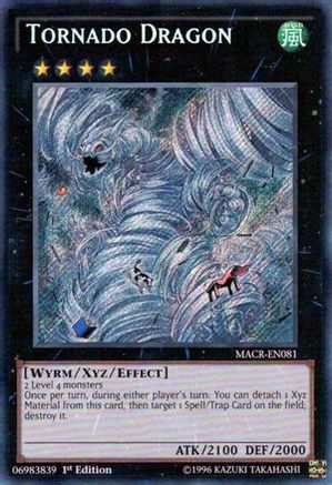 Tornado Dragon (MACR-EN081) - Maximum Crisis 1st Edition-1