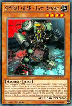 SPYRAL GEAR - Last Resort (MACR-EN087) - Maximum Crisis 1st Edition-1