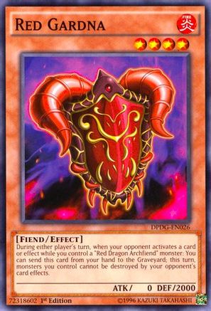 Red Gardna (DPDG-EN026) - Duelist Pack: Dimensional Guardians 1st Edition