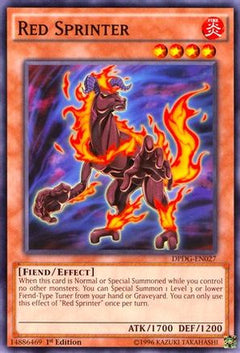 Red Sprinter (DPDG-EN027) - Duelist Pack: Dimensional Guardians 1st Edition-1