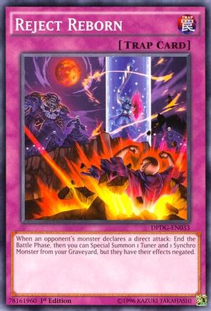 Reject Reborn (DPDG-EN033) - Duelist Pack: Dimensional Guardians 1st Edition-1