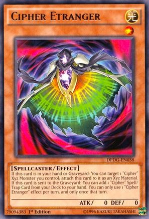 Cipher Etranger (DPDG-EN038) - Duelist Pack: Dimensional Guardians 1st Edition-1