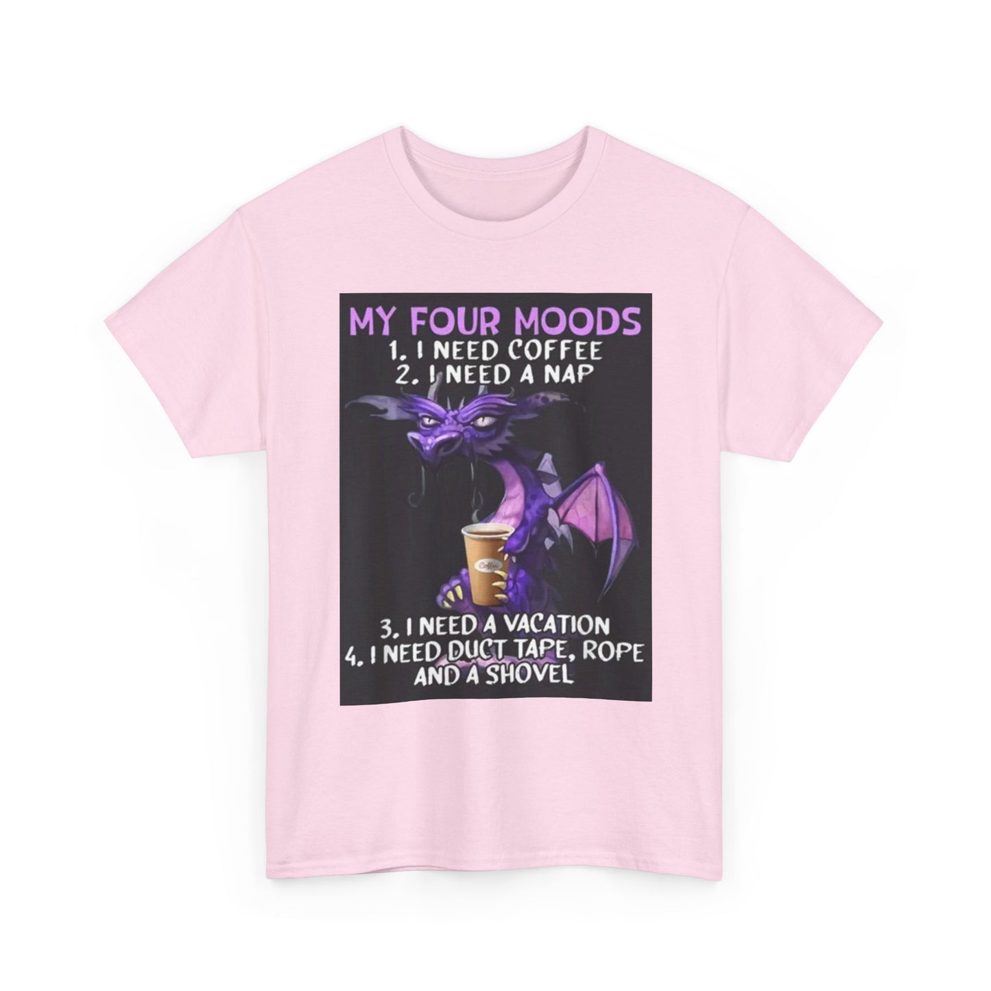 "My 4 Moods" Unisex Heavy Cotton Tee